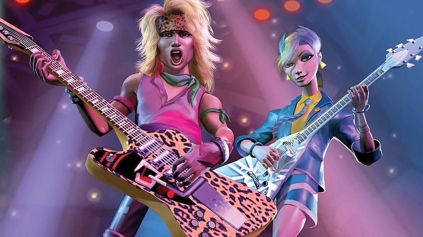 Guitar Hero Encore: Rocks the 80s in HD wallpaper