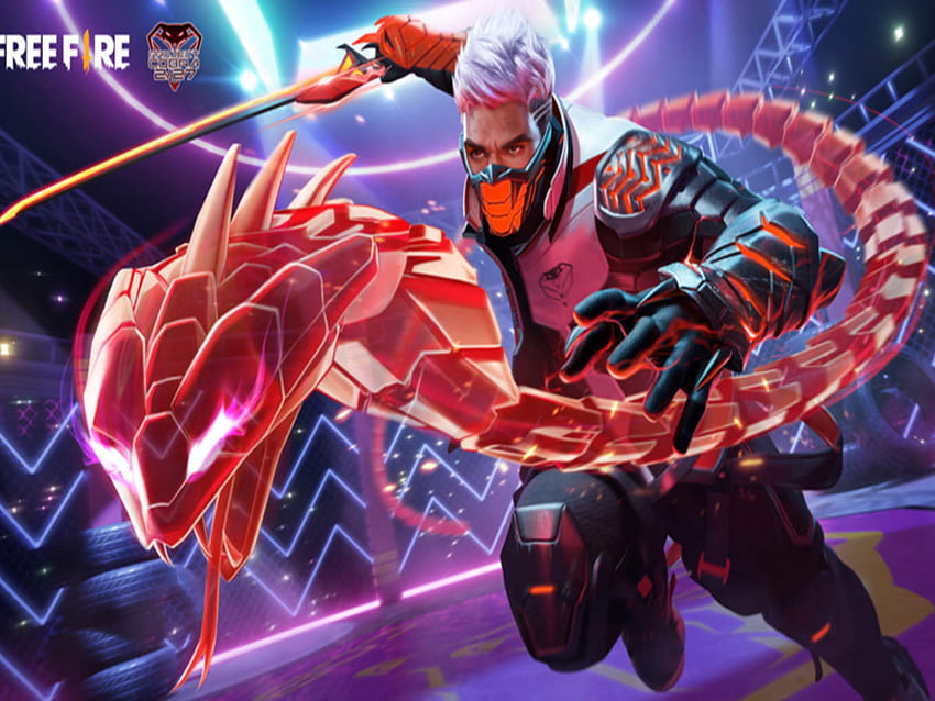 fire: Игра Battle Royale Garena Fire обявява събитието Project Cobra, Cobra Bundle HD тапет
