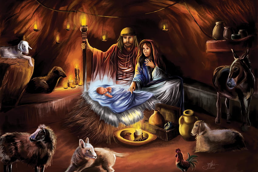 Yesus Lahir, Kelahiran Yesus Wallpaper HD