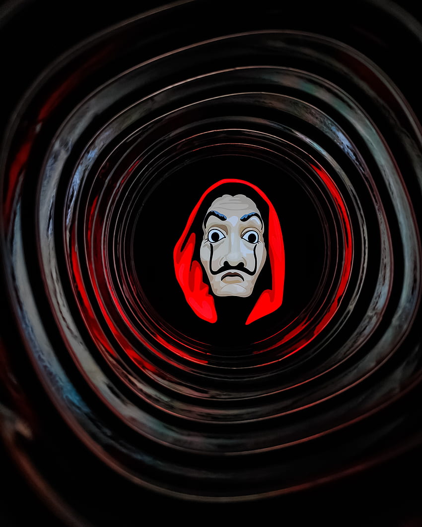 Money heist, moneyheist, mask HD phone wallpaper