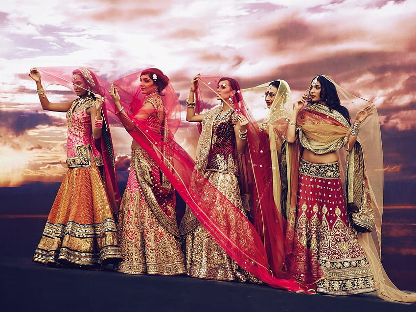 Moda indyjska: czy przemysł może sobie pozwolić na ekstrawagancję, styl indyjski Tapeta HD