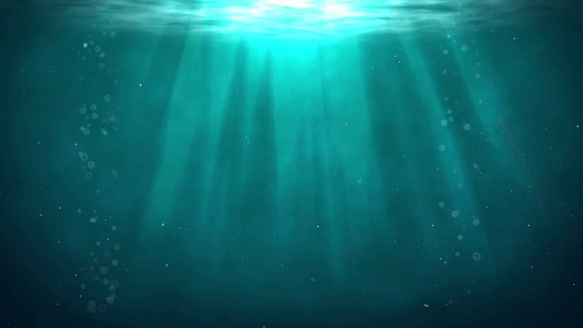 Deep Underwater Animated Background Full Loop. Underwater , Ocean , Underwater background HD wallpaper