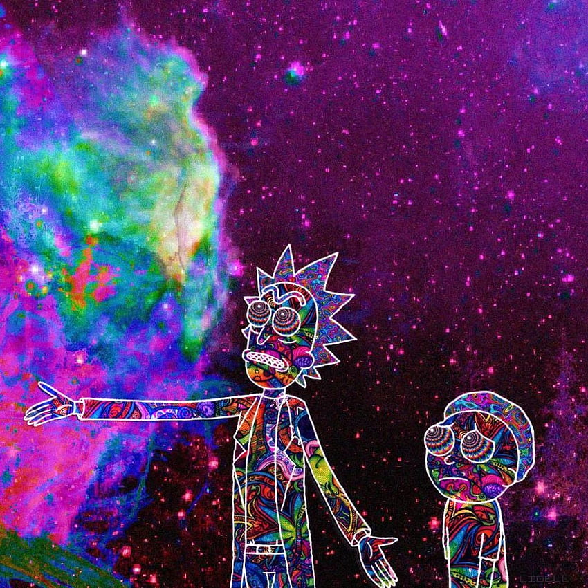 Steam Workshop::rick and morty portal wallpaper