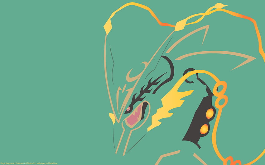 Shiny Mega Rayquaza by HappyHyperHaro