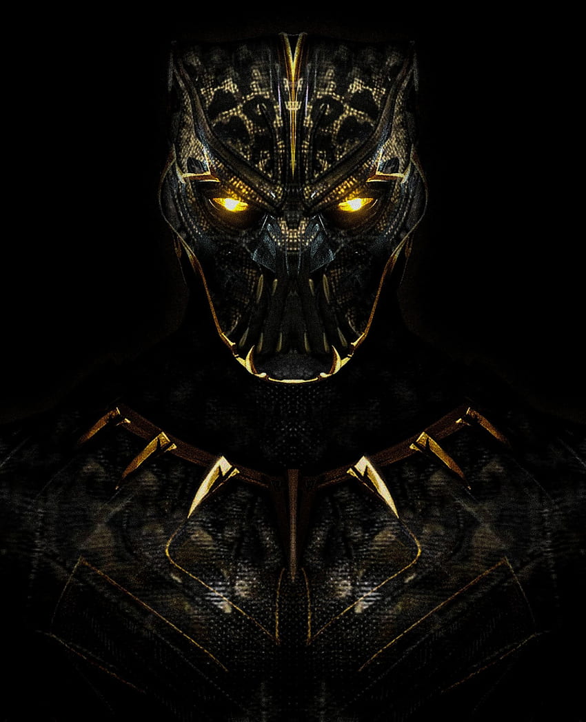 MCU Killmonger. Black Panther. Black panther, Marvel, Killmonger Logo HD phone wallpaper