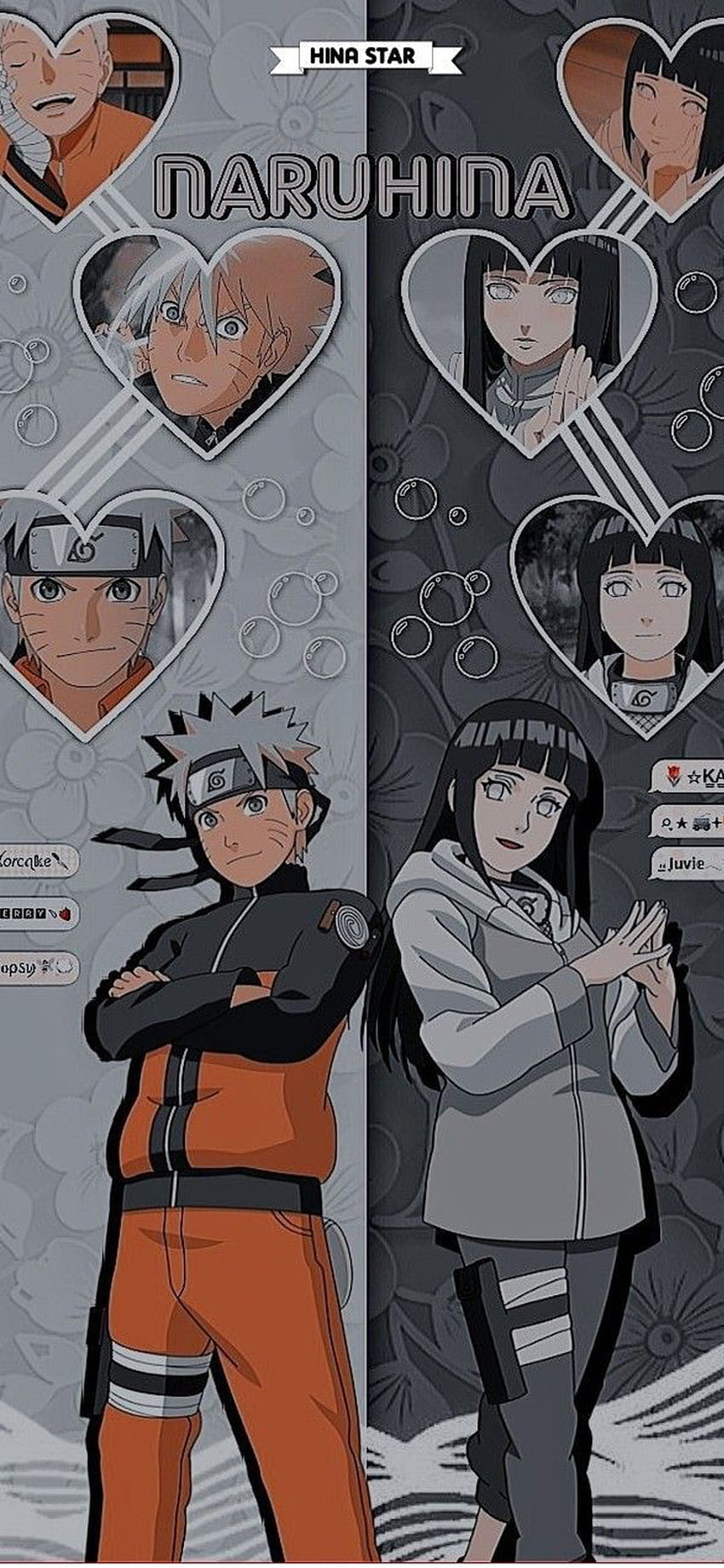 NaruHina, Love, Naruto, Hinata HD phone wallpaper