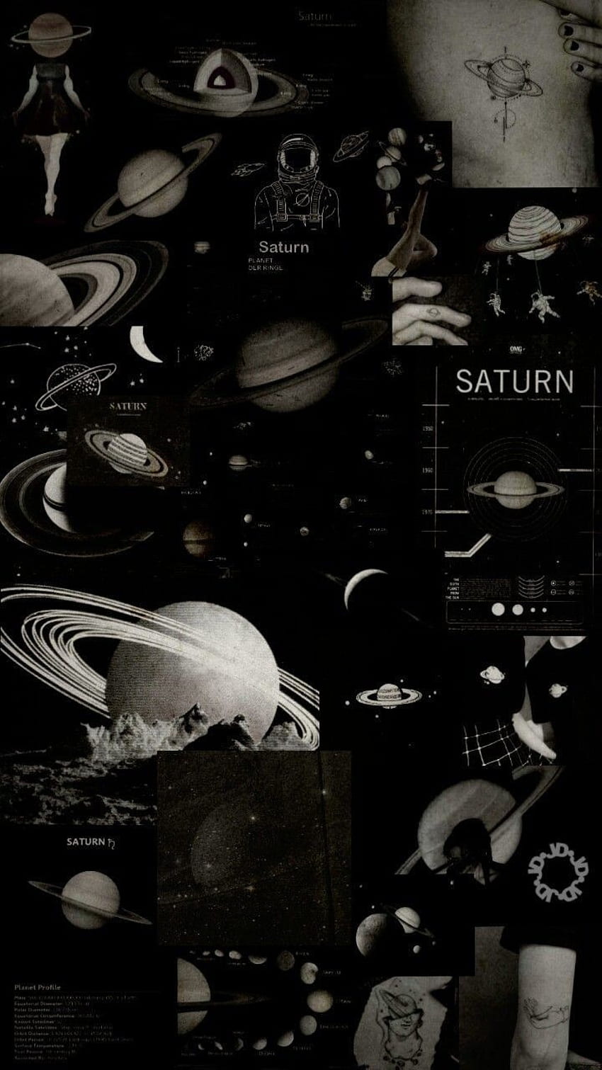 Saturno, pianeta, satuno Sfondo del telefono HD