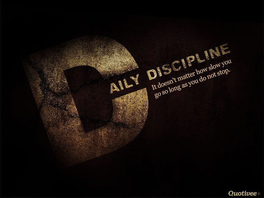 Disciplina, Adorável 43 Disciplina, Ultra Motivacional papel de parede HD