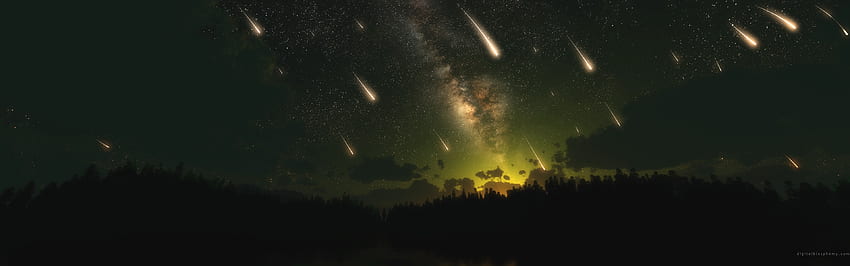 espacio dual cosmos meteorito skyscapes lluvia de meteoritos monitor dual [] para su, móvil y tableta. Explore el espacio de dos monitores. Monitor doble Reddit, monitor múltiple, espacio 3840X1200 fondo de pantalla