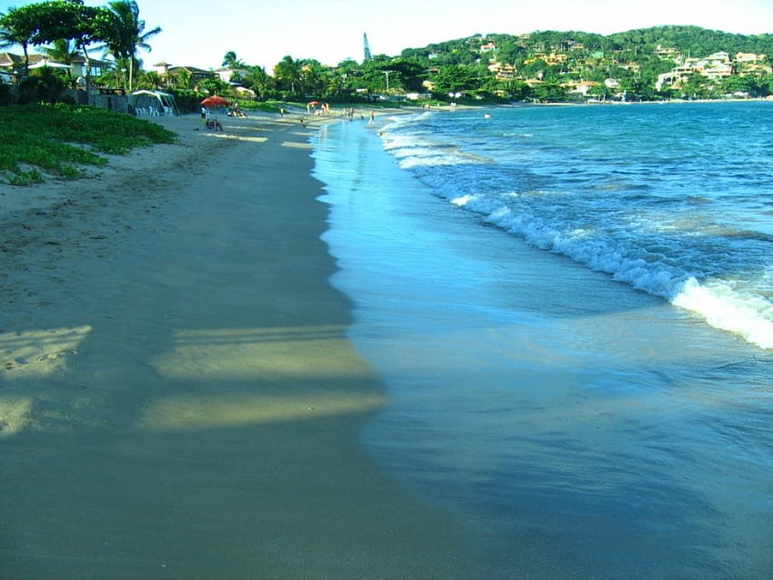 COPACABANA-STRAND, wunderschöner Strand HD-Hintergrundbild