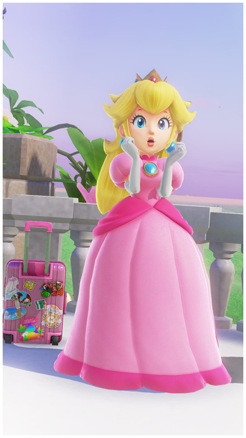 Princess Peach - Super Mario Bros. - Mobile Anime Board, Princess Peach Phone Fond d'écran de téléphone HD