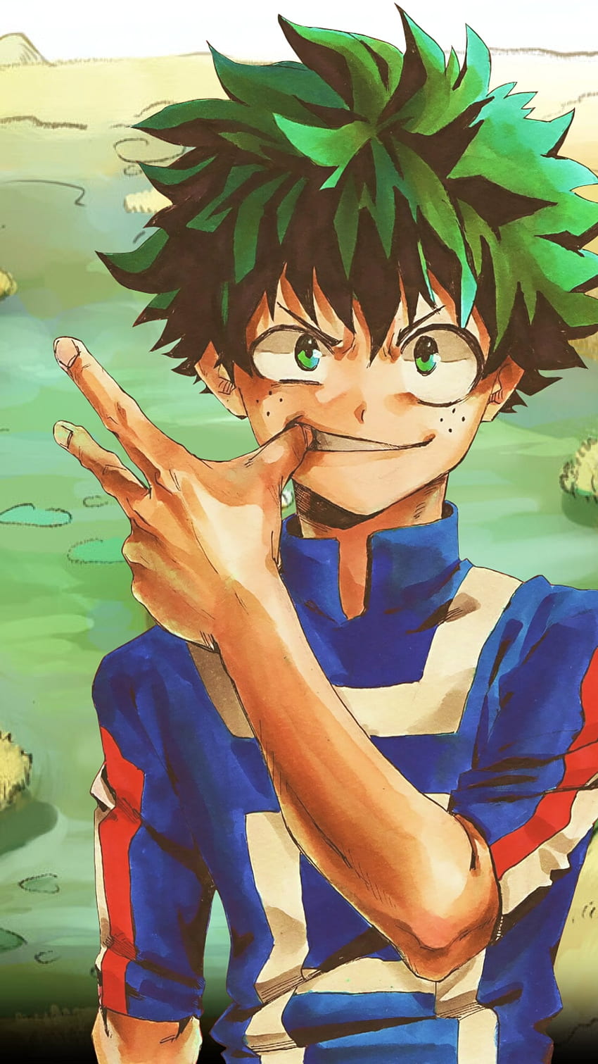 Izuku Midoriya, Smile HD phone wallpaper | Pxfuel