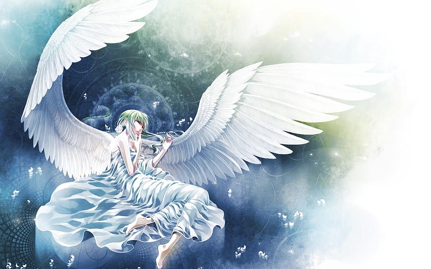 Son Güzellik : Whit Angel, White Angel Wings HD duvar kağıdı