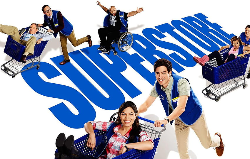 Superstore HD wallpaper