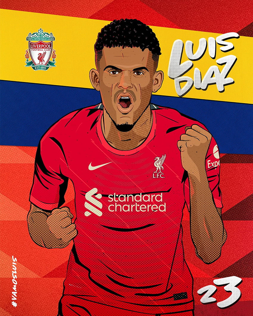 Liverpool, gol, jersey, rojo HD phone wallpaper