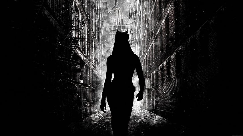 Catwoman gotham city the dark knight rises HD wallpaper