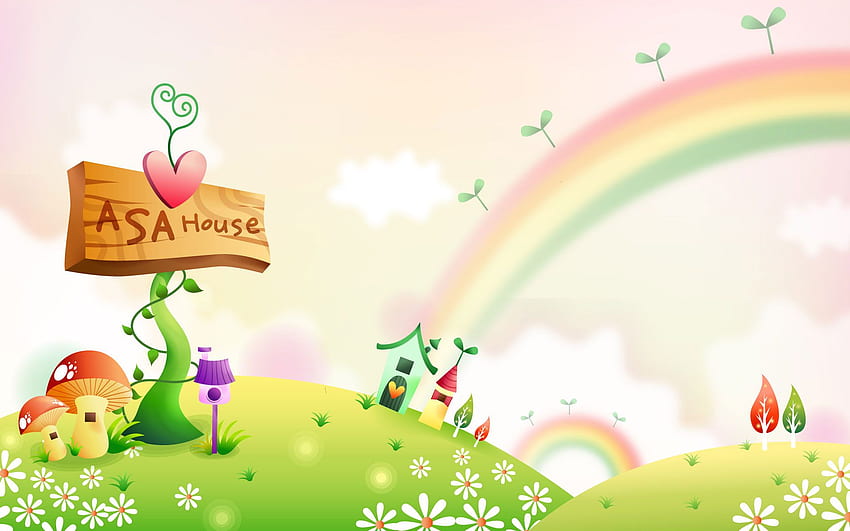 Fairy Tales Kids phone, Fairy Garden HD wallpaper