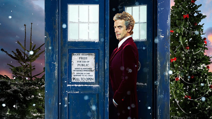 A Doctor Who Christmas featuring Peter Capaldi as HD wallpaper