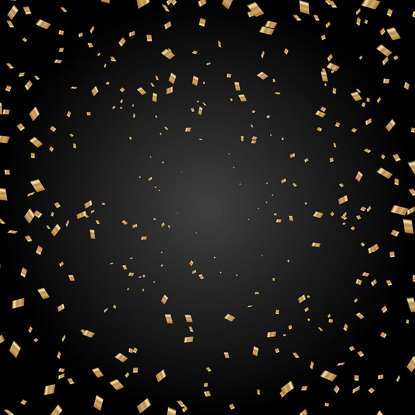 Celebration background with gold confetti 1409253 [ ] for your , Mobile & Tablet. Explore Celebration Background. Celebration , Celebration , Celebration , 5000X5000 Black HD phone wallpaper