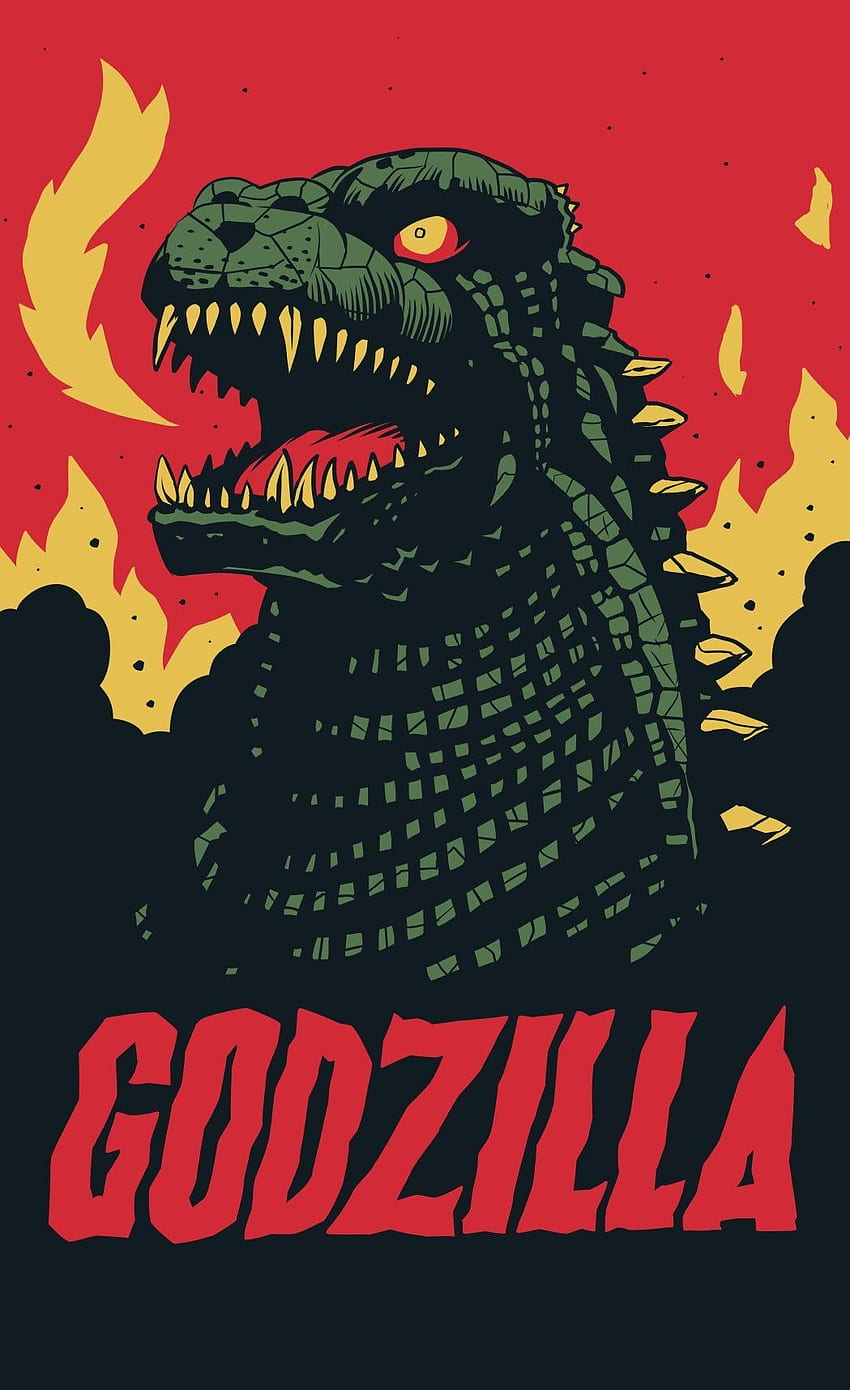 GODZILLA en 2020. Godzilla, Godzilla, gigante, Godzilla clásico fondo de pantalla del teléfono