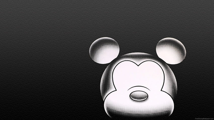 Mickey Mouse Black and White HD wallpaper | Pxfuel