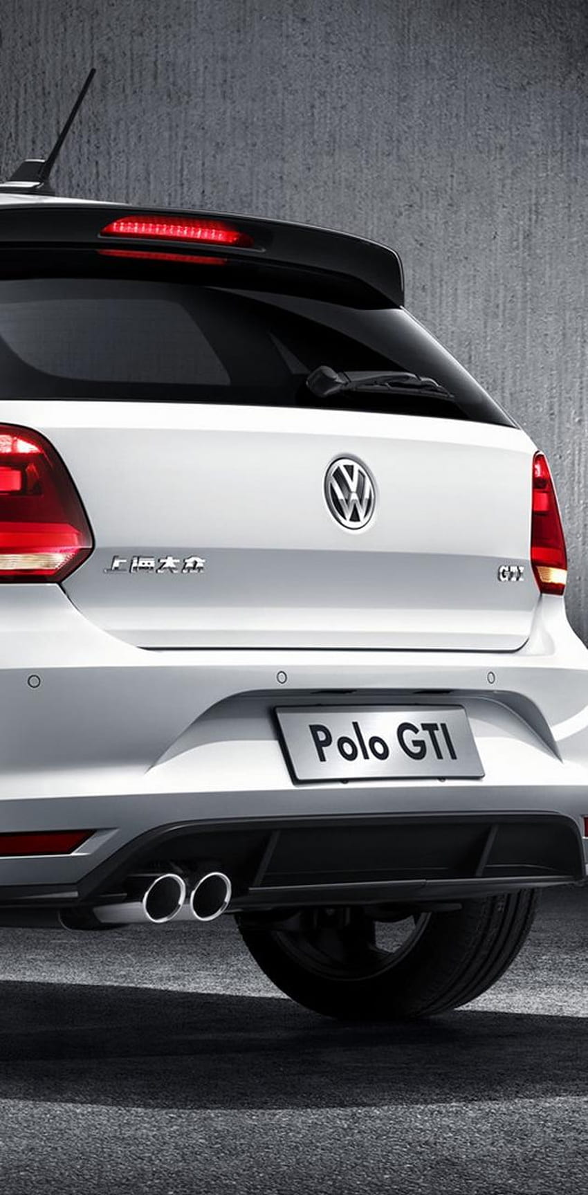 Volkswagen polo GTI, VW Polo HD тапет за телефон