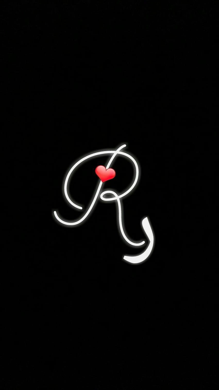 R-Logo, süßes R HD-Handy-Hintergrundbild