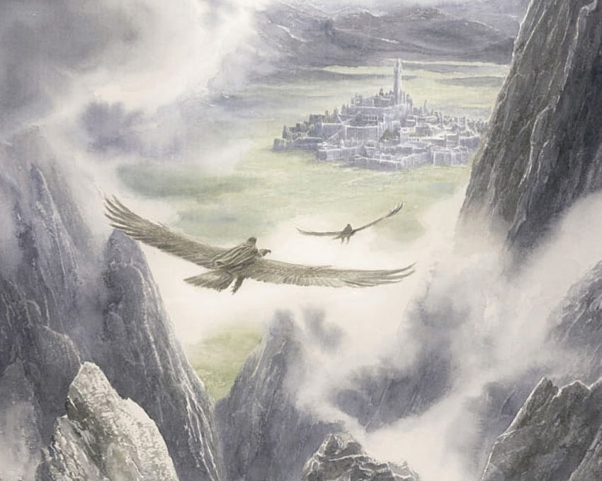 Houghton Mifflin: Senhor dos Anéis, O Silmarillion papel de parede HD