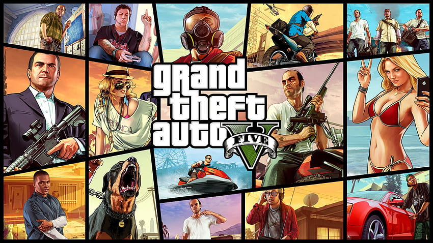 GTA 5 - Grand Theft Auto V HD 월페이퍼