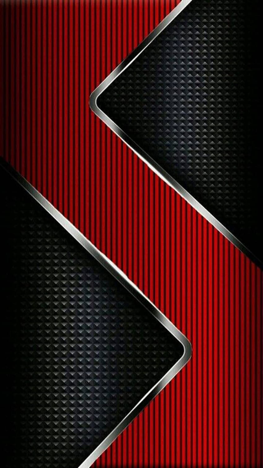 Diseño negro y rojo, móvil negro y rojo fondo de pantalla del teléfono
