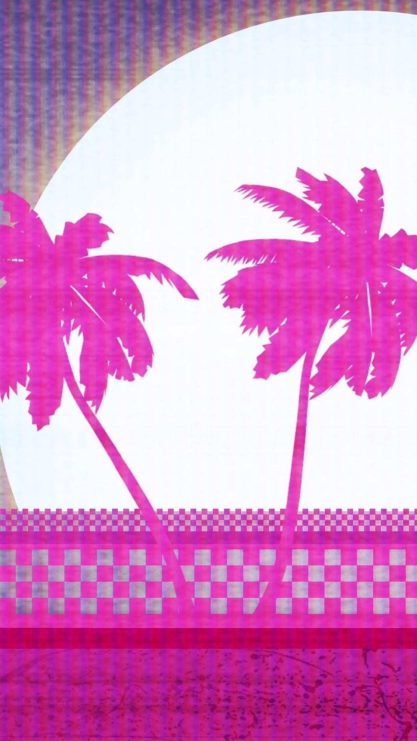 Hotline Miami iPhone, Miami Pink HD phone wallpaper