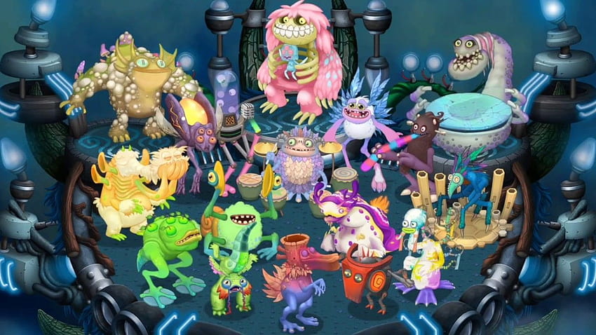 My Singing Monsters - Wyspa Wublin (pełna piosenka) (aktualizacja 13). Śpiewające potwory, Moje śpiewające potwory, Mój śpiew Tapeta HD