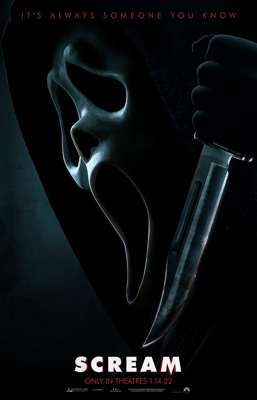 スクリーム（2022）。 Scream 5 プロモーション ギャラリー HD電話の壁紙