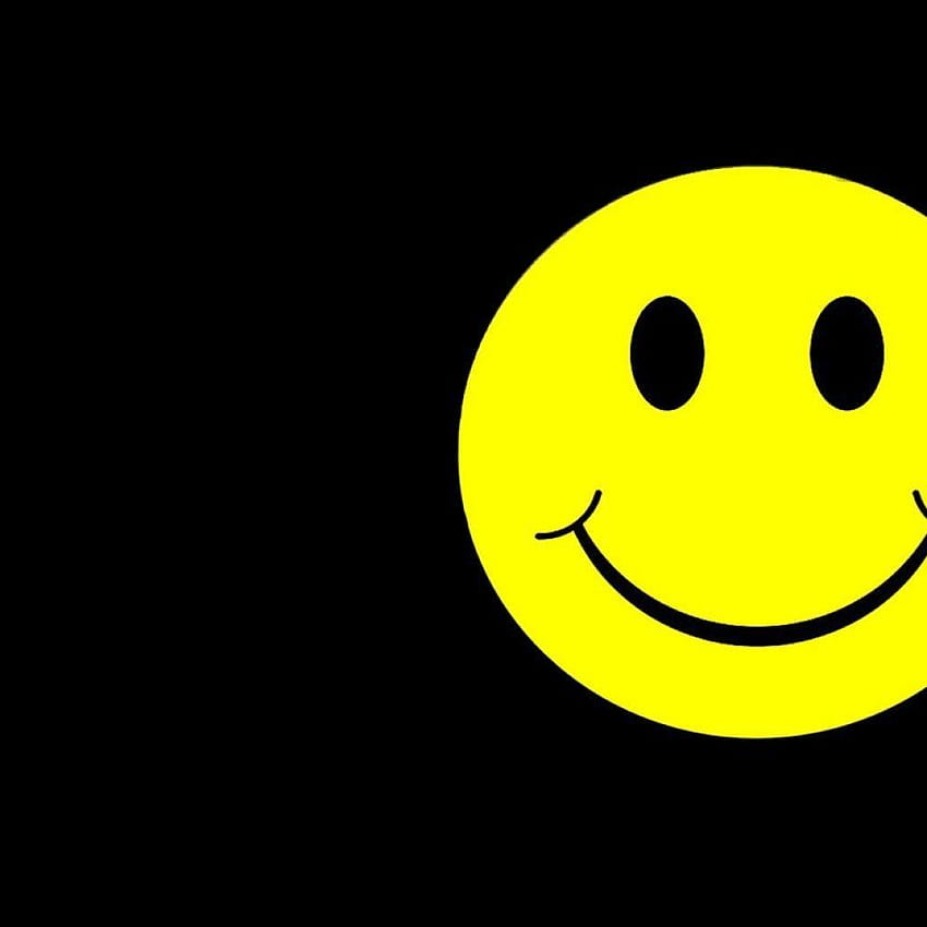 Smiley Face Black Background [] for your , Mobile & Tablet. Explore Happy Face  Background. Smiley , Smiley Face & HD phone wallpaper | Pxfuel