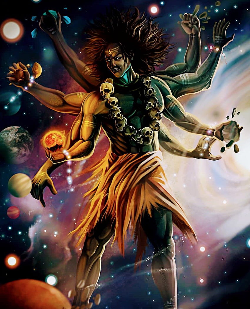 Mahakal, . Shiva, Shiva enojado, Señor Shiva, Krishna enojado fondo de pantalla del teléfono