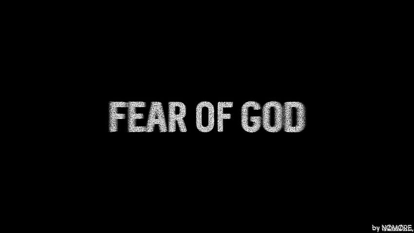 Fear of God Logo HD wallpaper