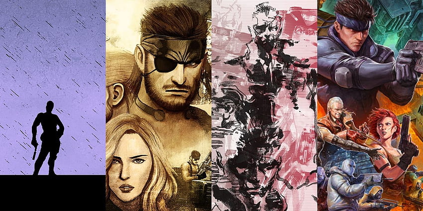 Best Metal Gear Solid & Background (All Games Included), Metal Gear Solid Art HD wallpaper