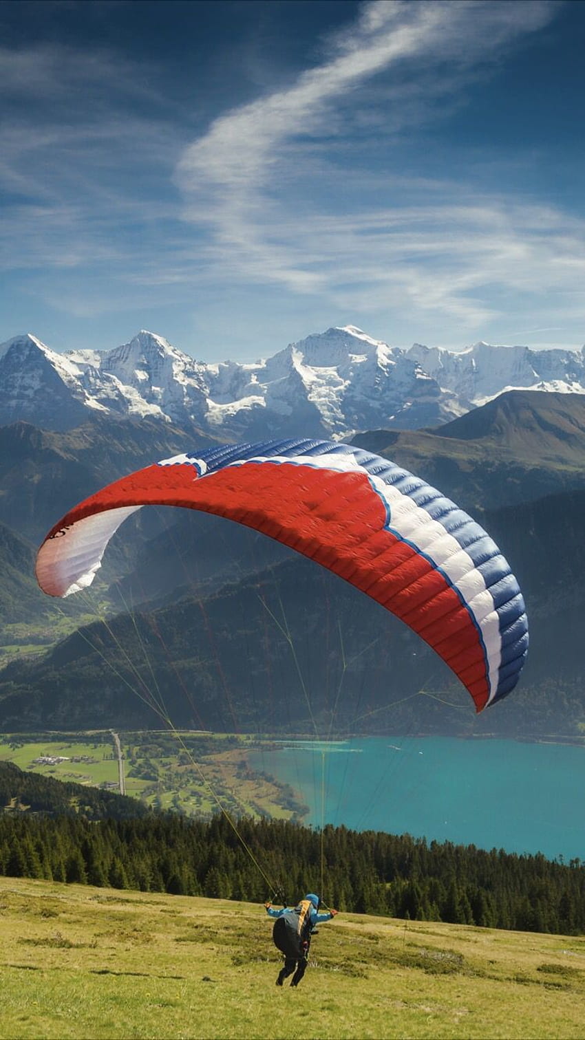 Everpix on iPhone . Cool ,, Paragliding HD phone wallpaper