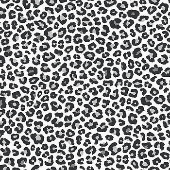 Black Leopard Animal Print Wallpaper R8324