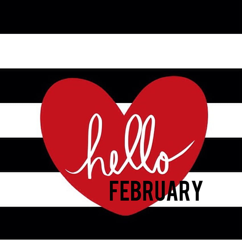 Hello February 1.png (2048×2048). Hello February Quotes HD phone wallpaper