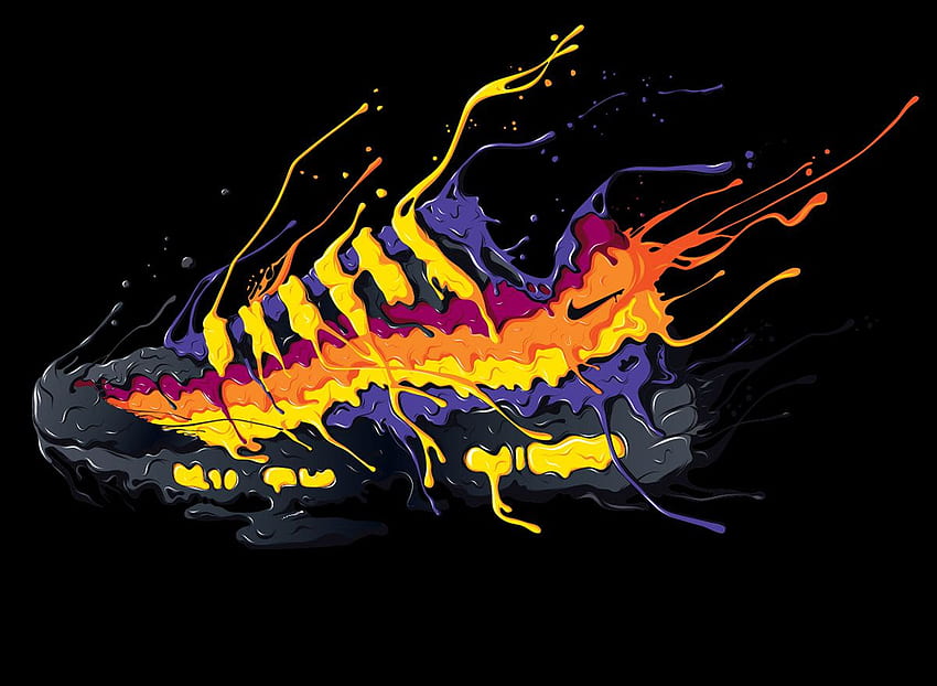 Drippy Nike -, Drip Shoes HD wallpaper