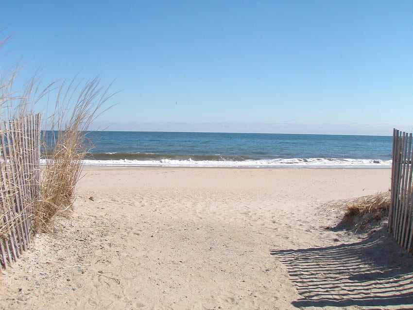 Places We Love: Rehoboth Beach, Delaware, Ocean Boardwalk HD wallpaper