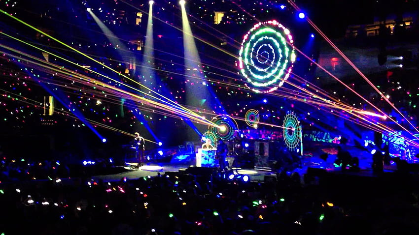 Coldplay, Концерт на Coldplay HD тапет