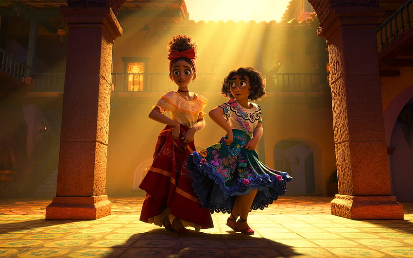 Las canciones que encabezan las listas de 'Encanto' de Disney dan voz a las familias latinas – Texas Monthly, Mirabel Madrigal fondo de pantalla