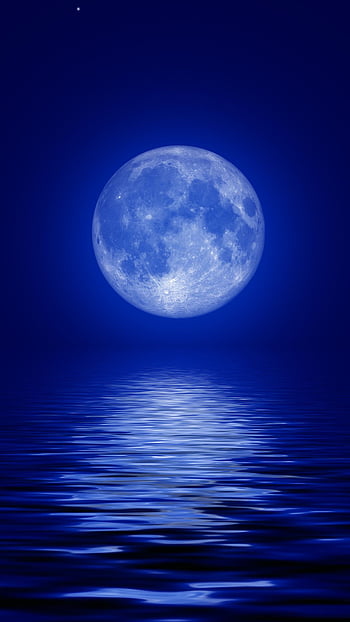 Blue Moon Blue Fenrir HD phone wallpaper  Peakpx