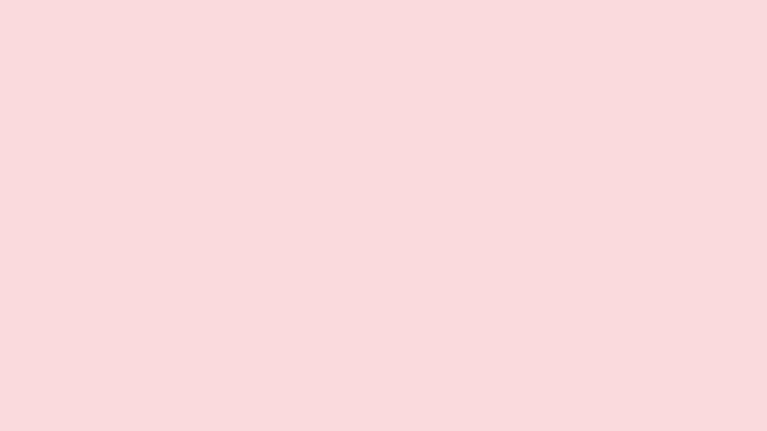 Fundo de cor sólida rosa pálido, rosa pastel papel de parede HD