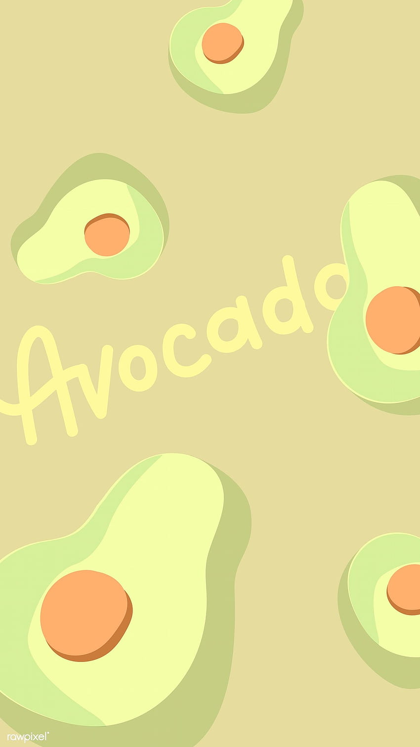 Kawaii avocado iphone HD wallpapers | Pxfuel