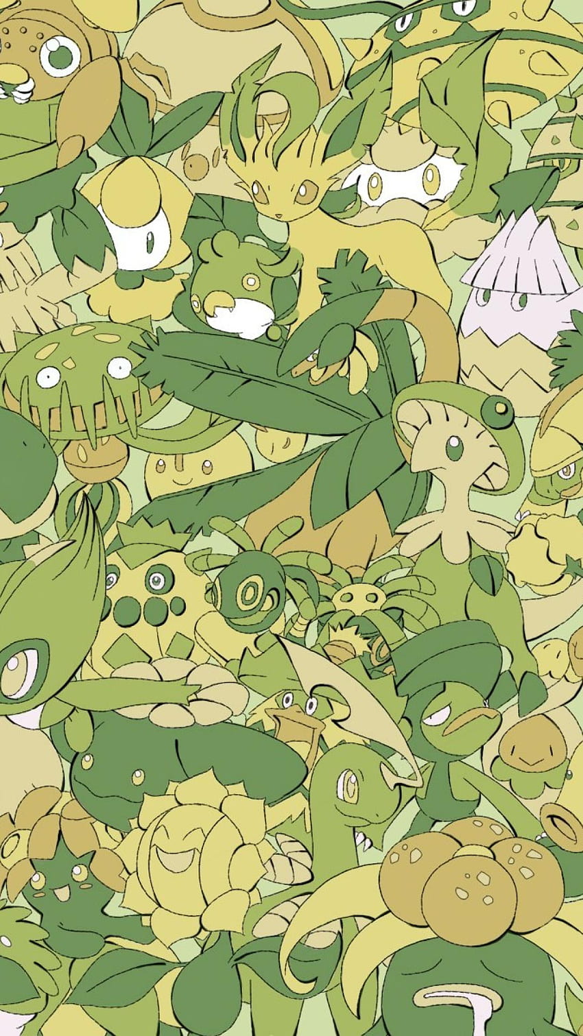 Grass Pokemon HD phone wallpaper