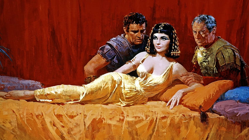 CLEOPATRA Elizabeth Taylor drama historia egipto fantasía g. fondo de pantalla