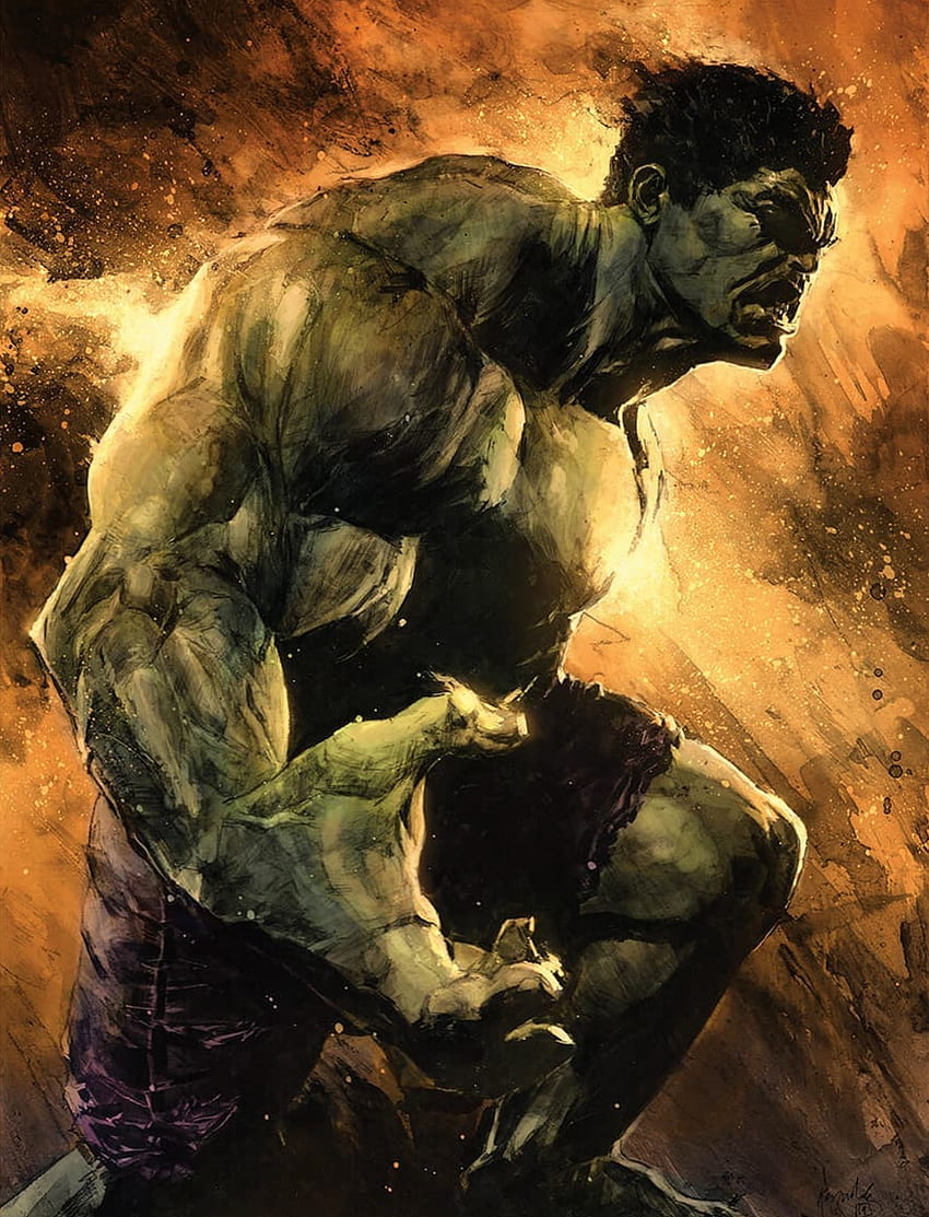 Angry Hulk | ColorBliss.art